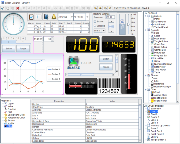 Focus HMI Software - PLC | HMI | SCADA | SOFTWARE | FULTEK LTD
