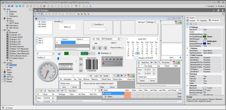 SCADA Yazılımı - Wise SCADA - FULTEK | PLC | HMI | SCADA yazılımları